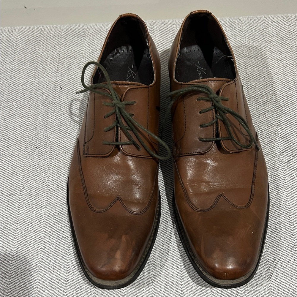 Kenneth Cole Brown Leather Oxfords
